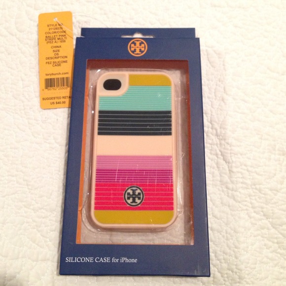 Tory Burch iPhone 4 silicone case