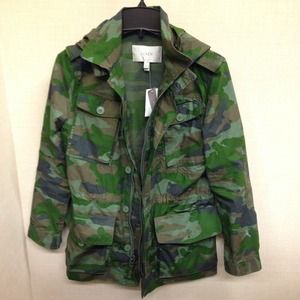 Jcrew camo jacket