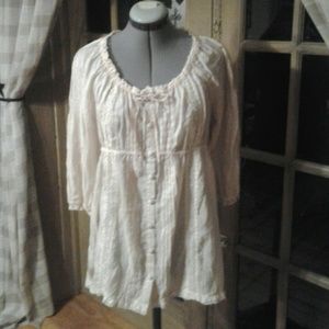Lace Trim Tunic