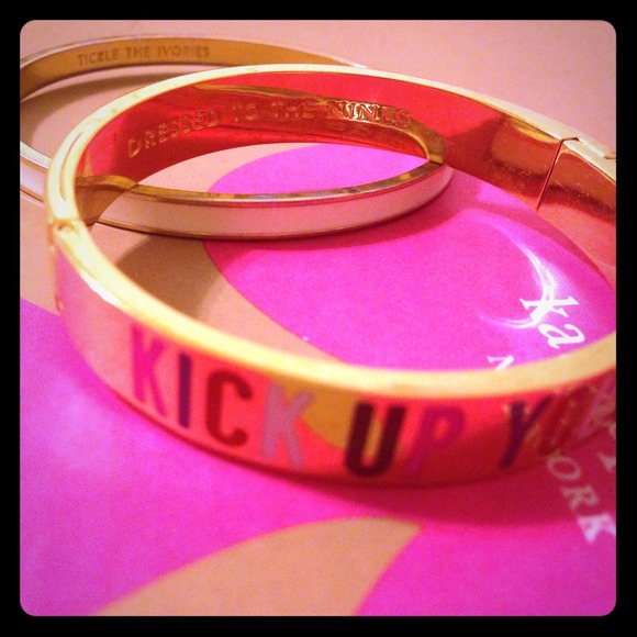 kate spade "kick up your heels" bangle