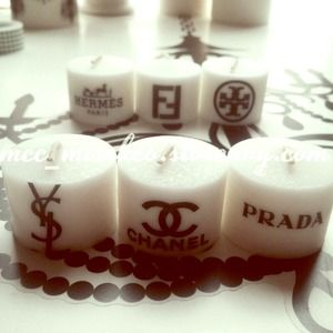 Fashionista Votive Candles