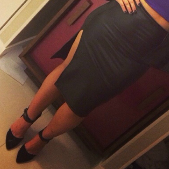 Leather Skirt