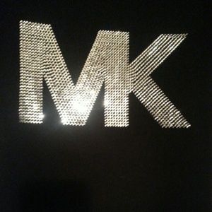 Michael kors Black Fitted Tshirt