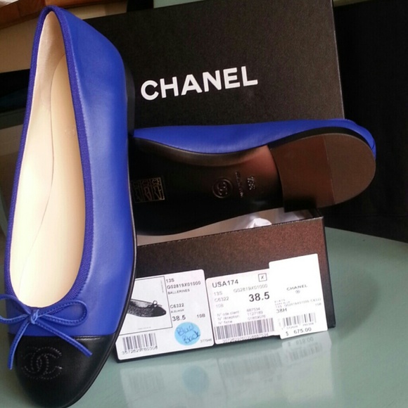 Coco Chanel Ballerines CC ballerina flats