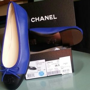 Coco Chanel Ballerines CC ballerina flats