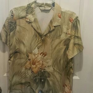 Ladies silk Tommy Bahama shirt