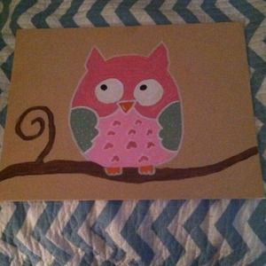 Owl canvas