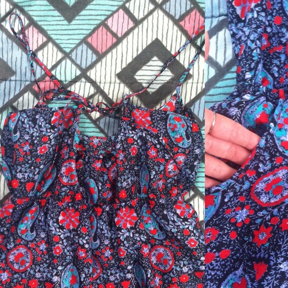 🚫 BUNDLED 🚫 AE Paisley Dress - Picture 2 of 4