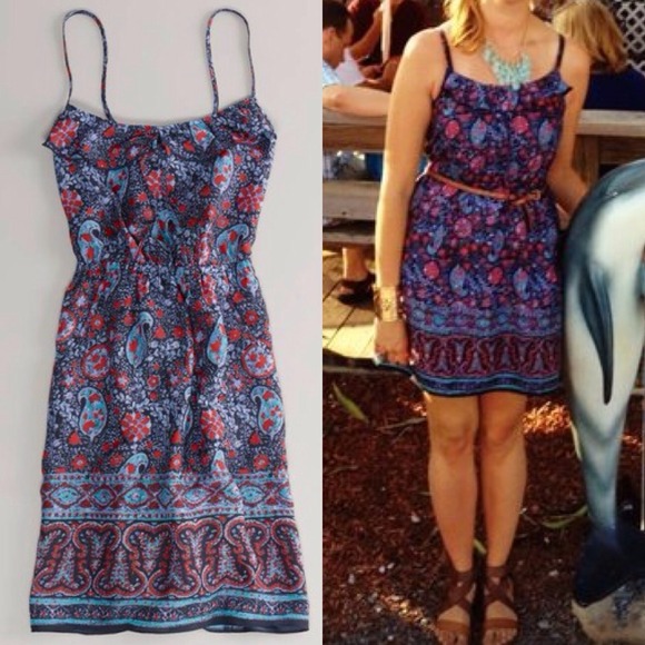 🚫 BUNDLED 🚫 AE Paisley Dress - Picture 4 of 4