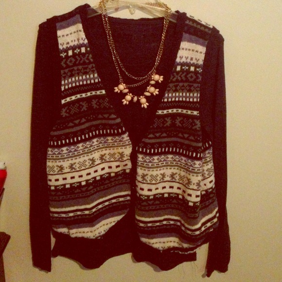 Aztek winter sweater SZ l , vintage - Picture 1 of 1