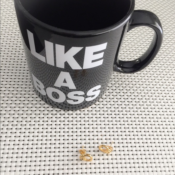 Gold Plated Handcuff Studs - Picture 4 of 4