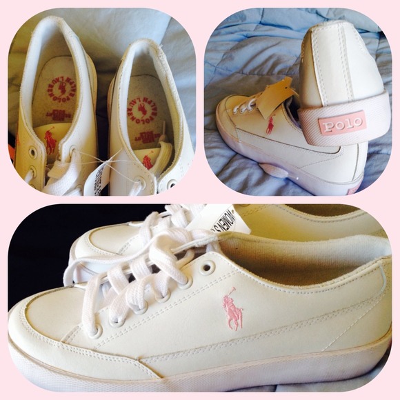 Hellooooo Leather Ralph Lauren Polos