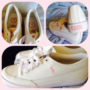 Hellooooo Leather Ralph Lauren Polos