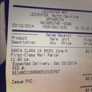 Proof of shipping for trade!!!