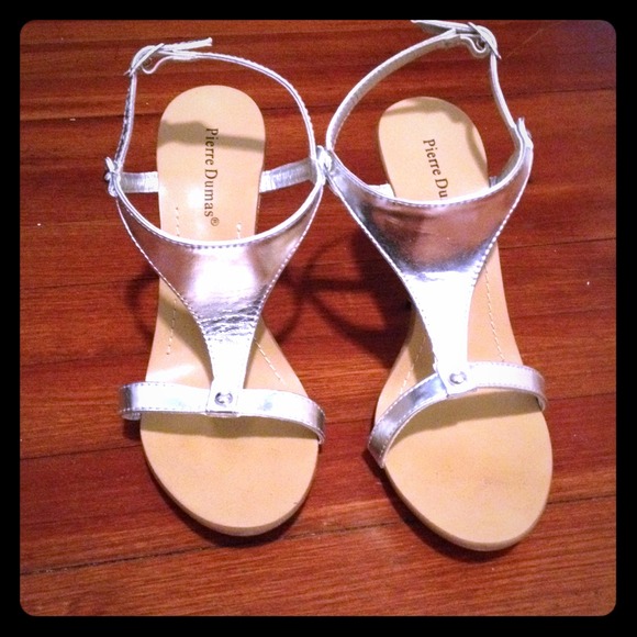 Silver heels