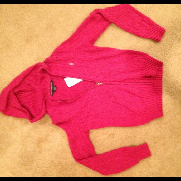 Ralph Lauren hooded sweater. NWT