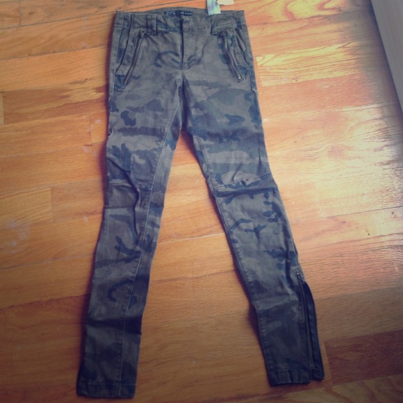Zara army pants ! GREEN and BLUE BUNDLE