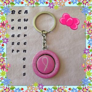 Breast Cancer Awareness key chain