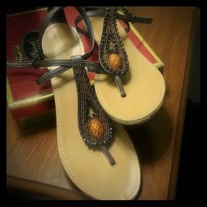 Gently used BamBoo sandles