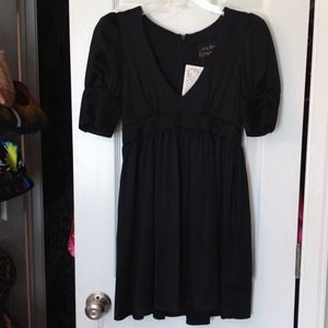 Smoke & Mirrors designer silk rhinestone dress