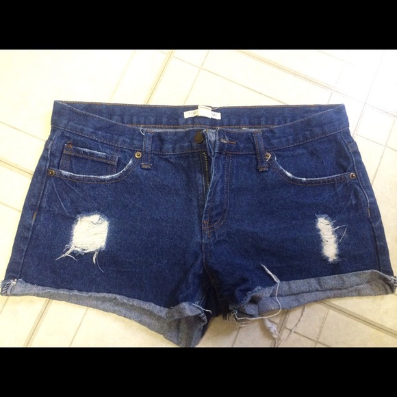 High waisted denim