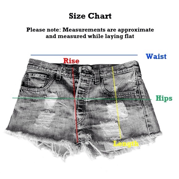 Pocket Studded Festival Levi's Denim Shorts 23 - Picture 3 of 3