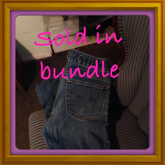 SOLD in bundle. GAP jeans