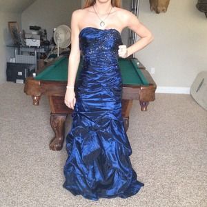 Royal Blue Prom Dress