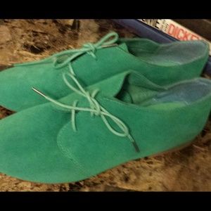 Brand newTeal oxfords