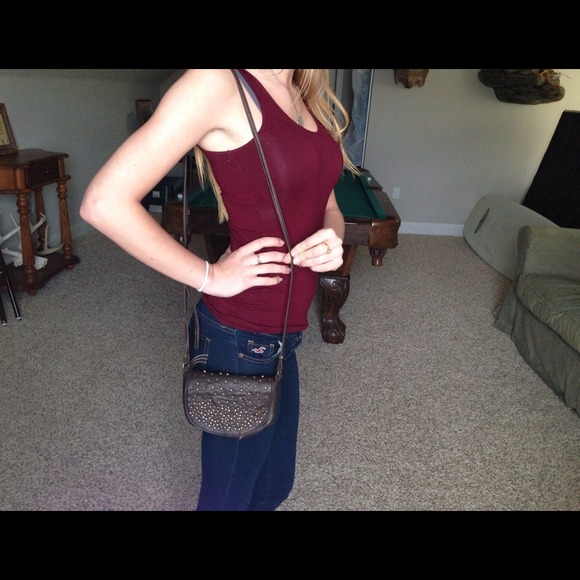 Small faux leather purse!