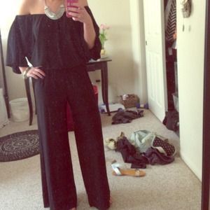 Super cute black jumpsuit!