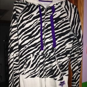 FOX Zip up sweatshirt