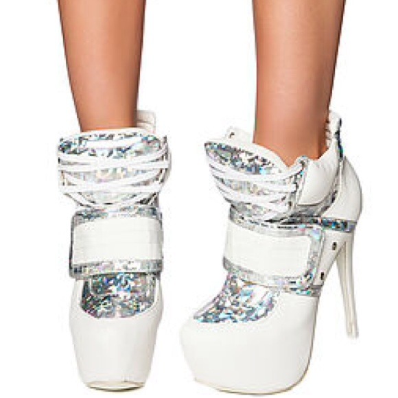 Privileged Swag Hologram leather shoes - Picture 2 of 3