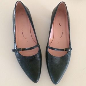 Kenneth Cole Teal Flats