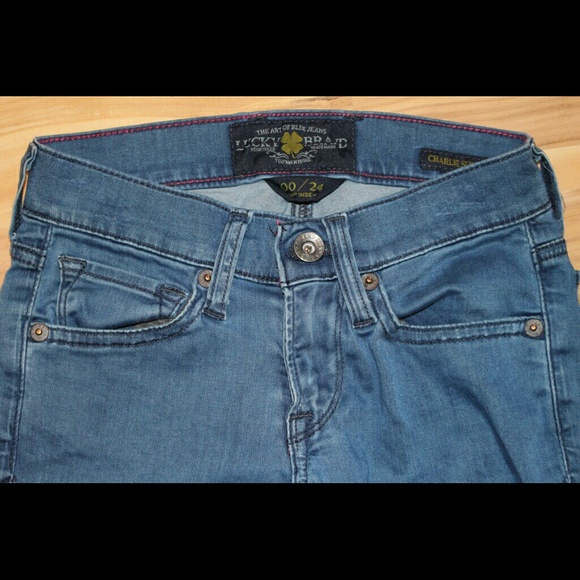 Lucky brand Charlie Super Skinny 00/24"
