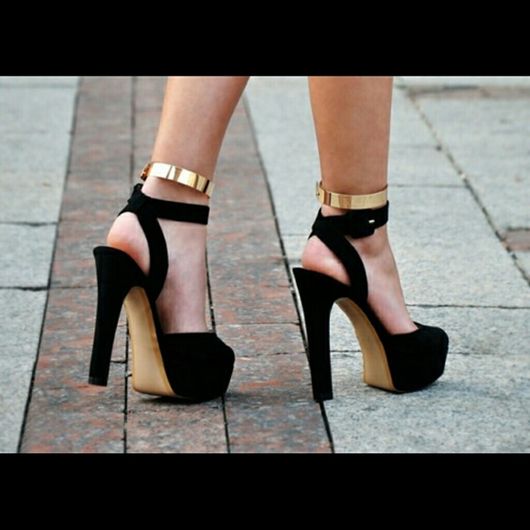 Gold Ankle Cuffs