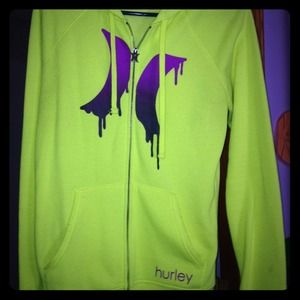 Hurley Zip up sweatshirt