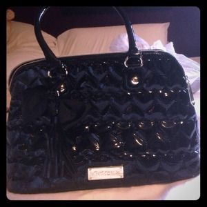 Black Betsy Johnson purse