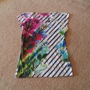 Art decorated blouse