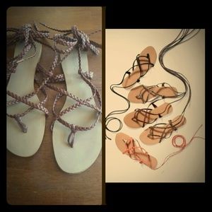 Colin Stuart gladiator sandals