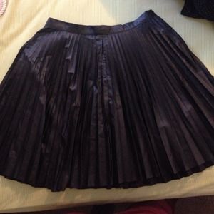 Leather skirt