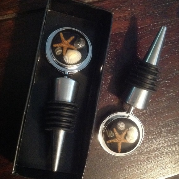 Sand and Sea Wine Stopper