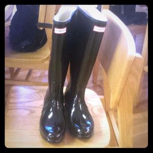 Hunter rain boots