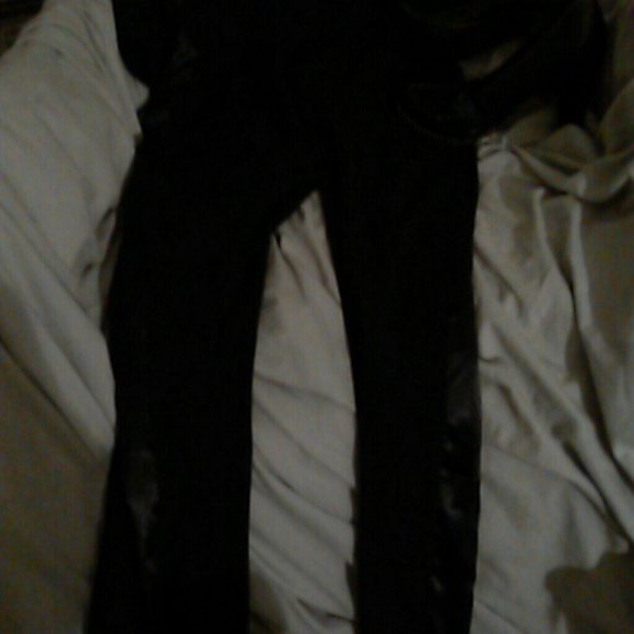 Black suit pants