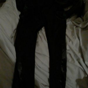Black suit pants