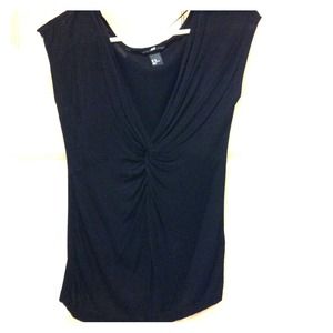 NWOT Black H&M short sleeve top