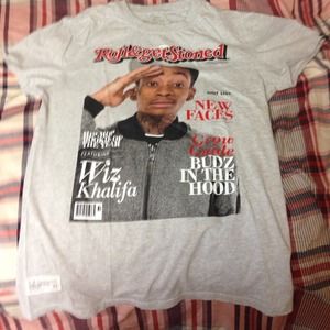 Wiz Khalifa t-shirt. Extra saucy ;)