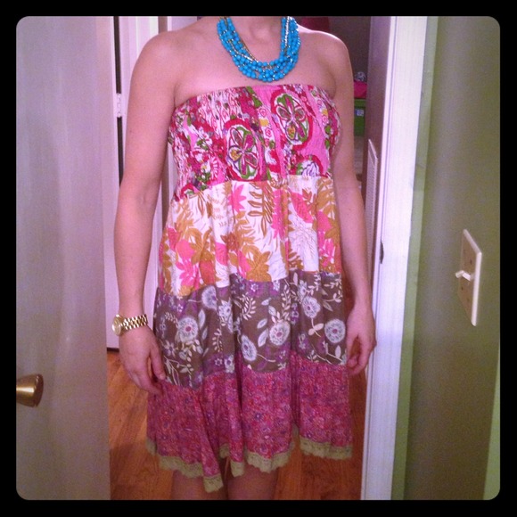 Ophelia Boutique versatile dress or skirt, Large