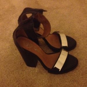 Jeffrey Campbell heel with metal detail