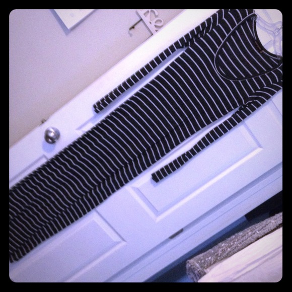 Knit Stripped Maxi